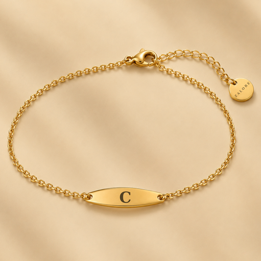 INITIAAL OVAAL ARMBAND