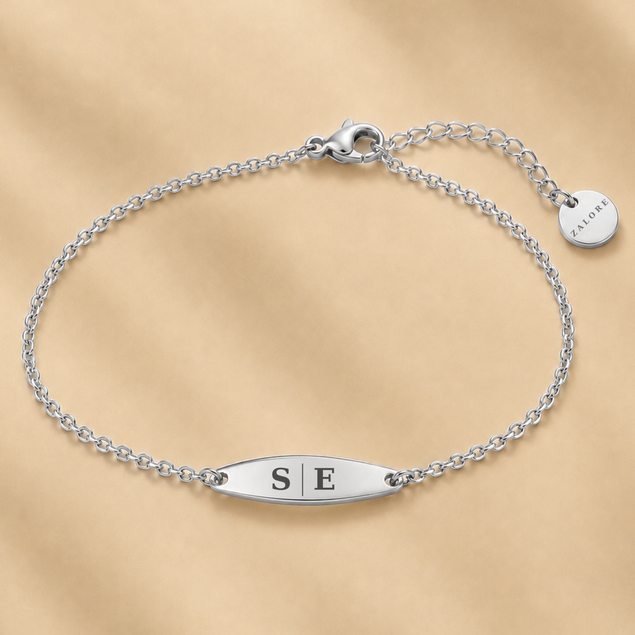 INITIALEN OVAAL ARMBAND