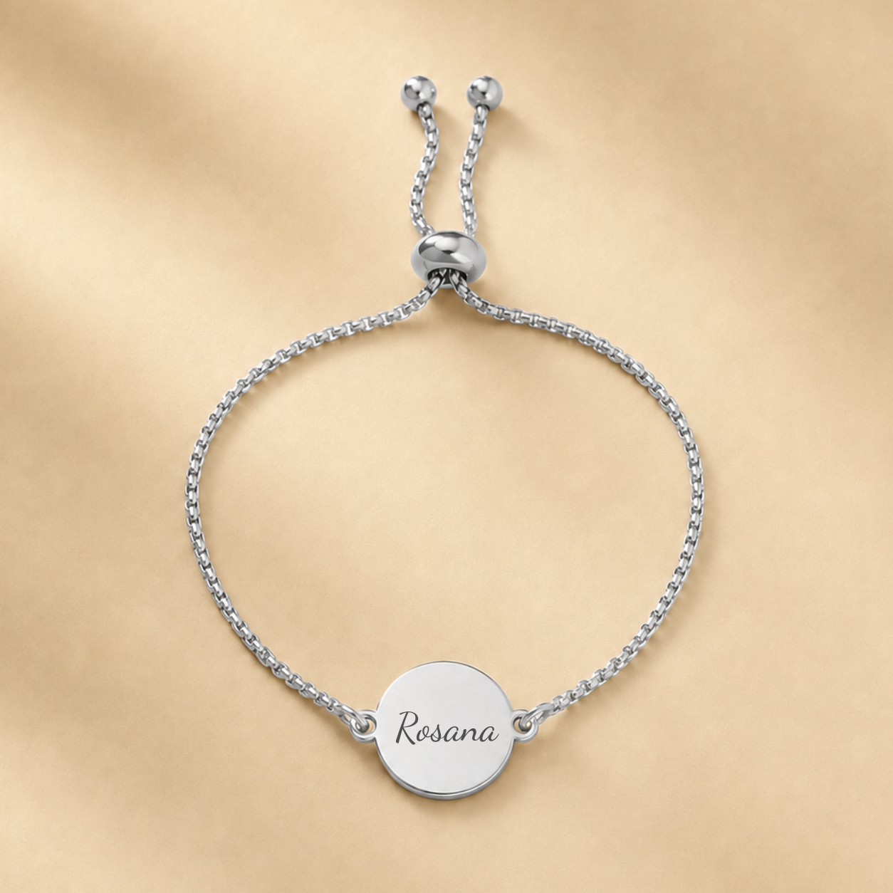 NAAM MUNT VERSTELBARE ARMBAND
