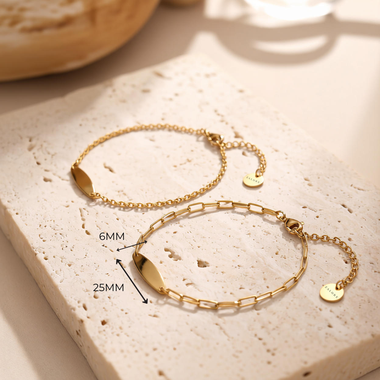INITIALEN OVAAL ARMBAND