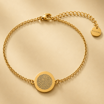 VINGERAFDRUK MUNT ARMBAND