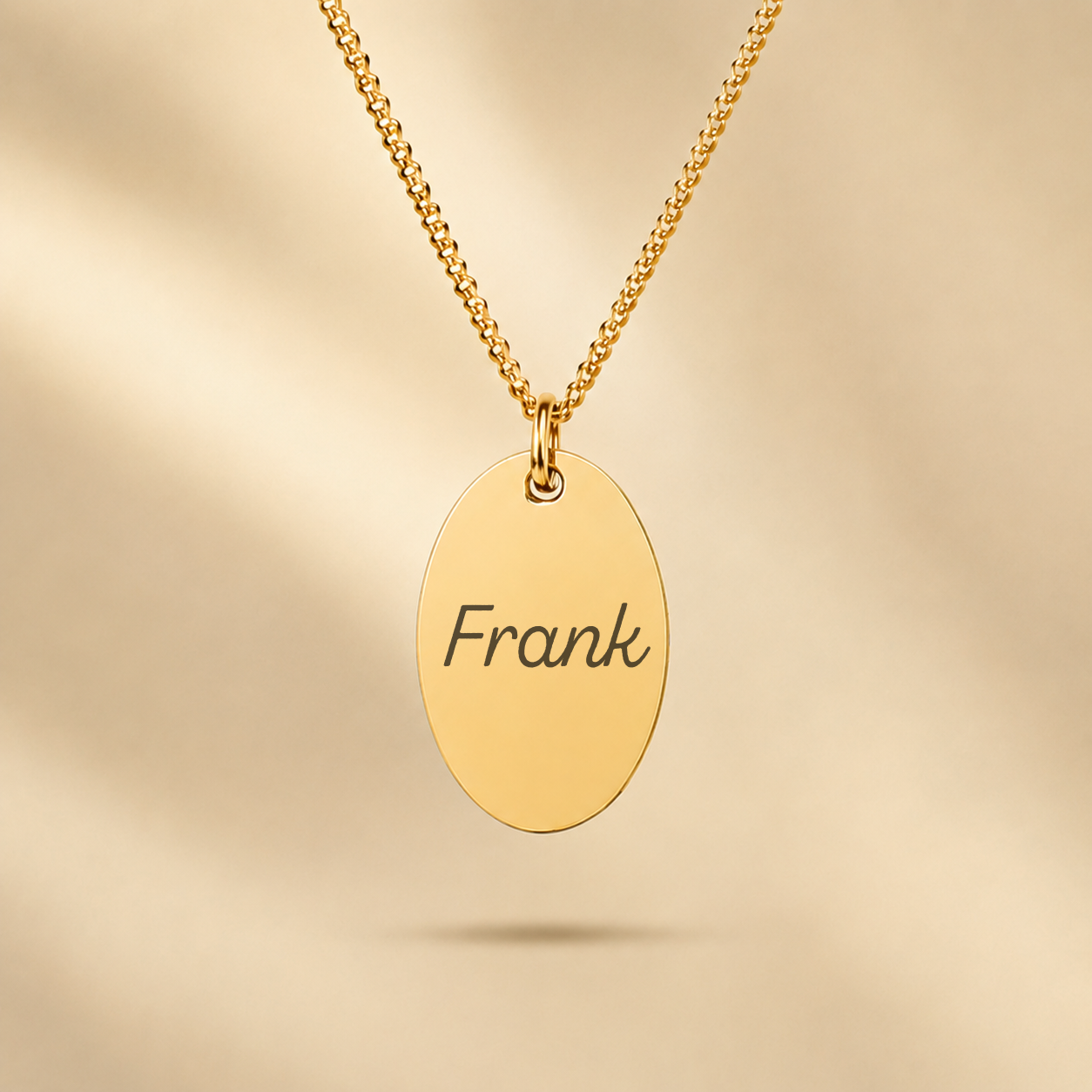 NAAM OVAAL KETTING