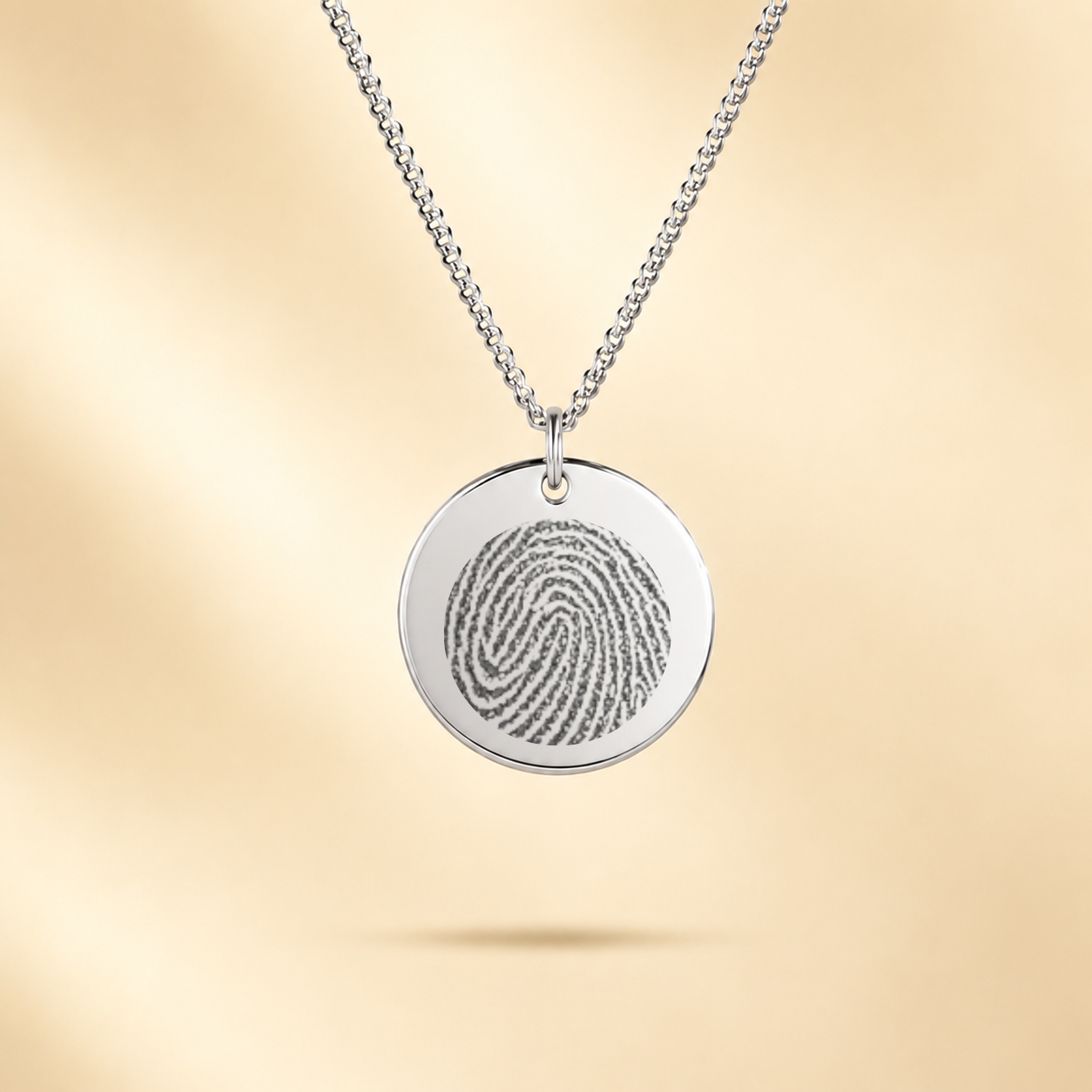VINGERAFDRUK MUNT KETTING