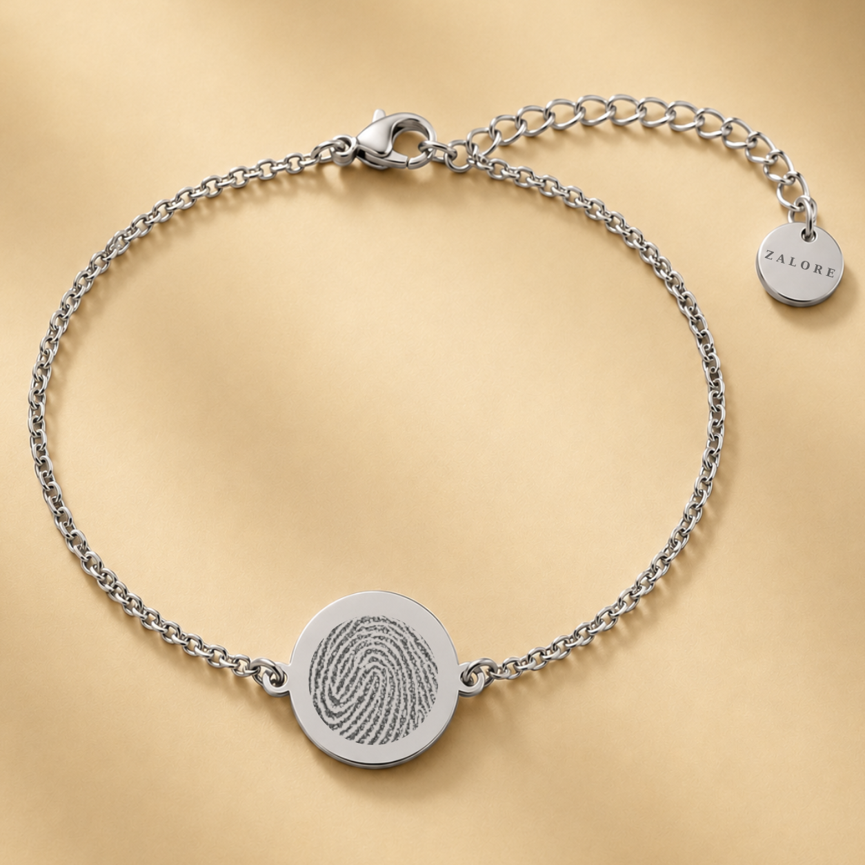 VINGERAFDRUK MUNT ARMBAND