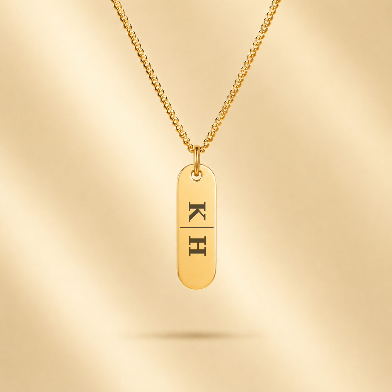 INITIALEN STAAFJE KETTING