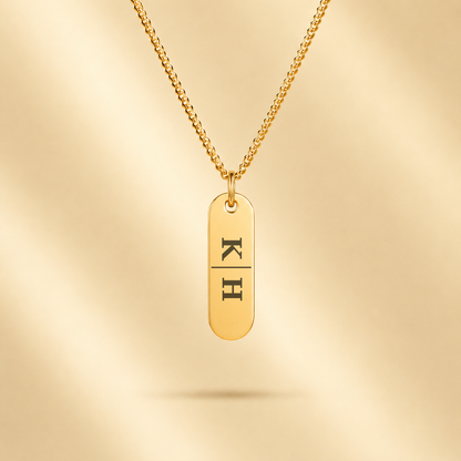 INITIALEN STAAFJE KETTING