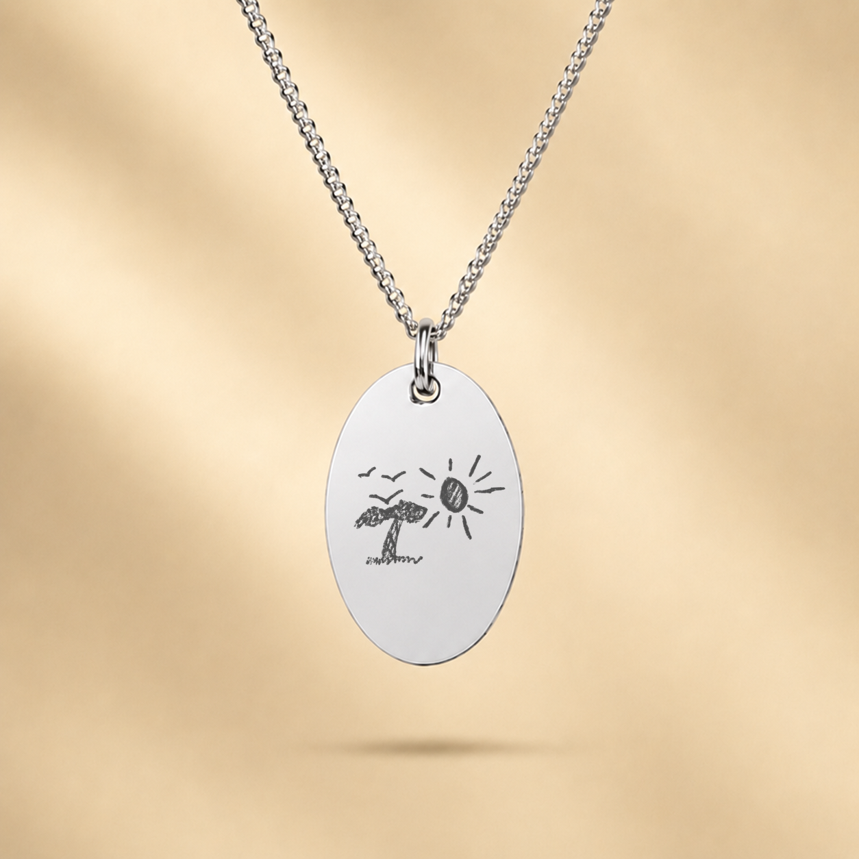 TEKENING OVAAL KETTING