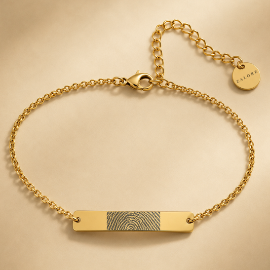 VINGERAFDRUK BALKJE ARMBAND
