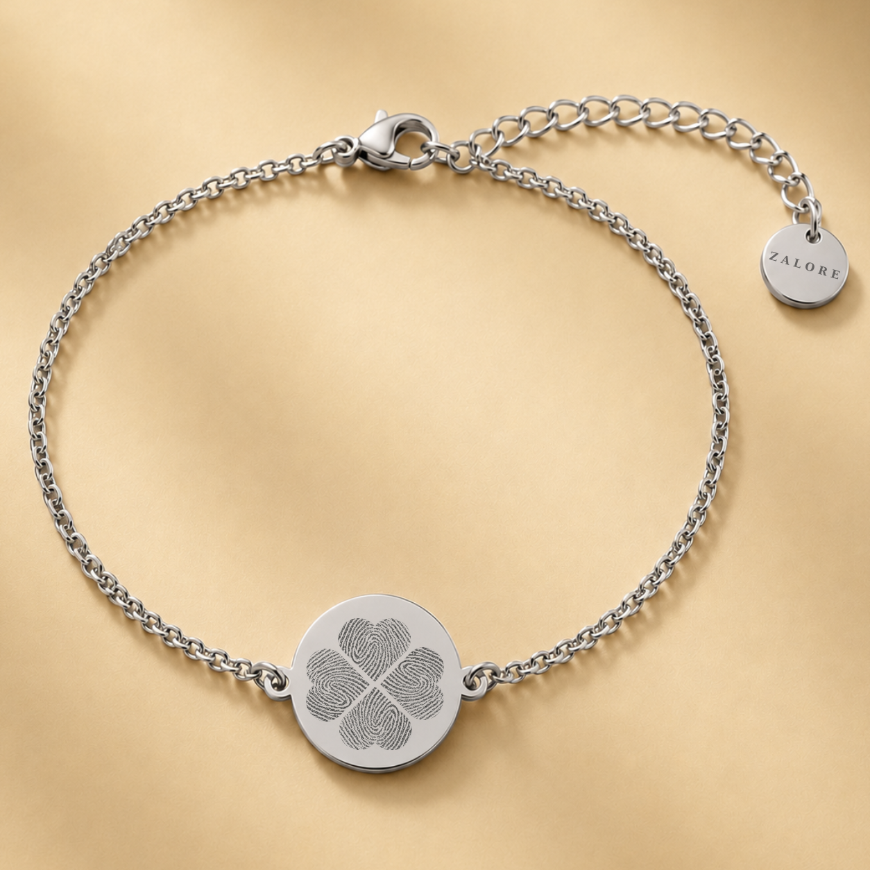 FAMILIE VINGERAFDRUK MUNT ARMBAND
