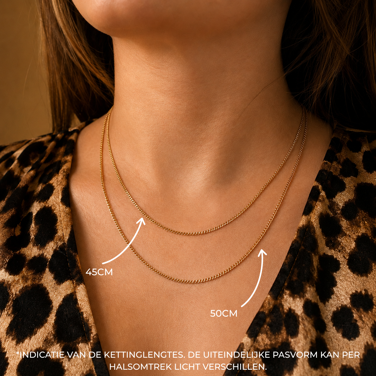 VINGERPRINT 2 HARTJES KETTING