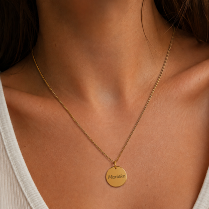 NAAM RONDJE KETTING