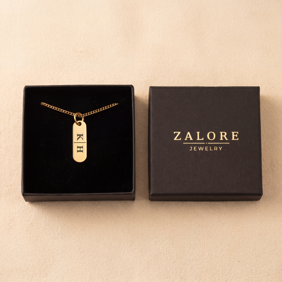 INITIALEN STAAFJE KETTING