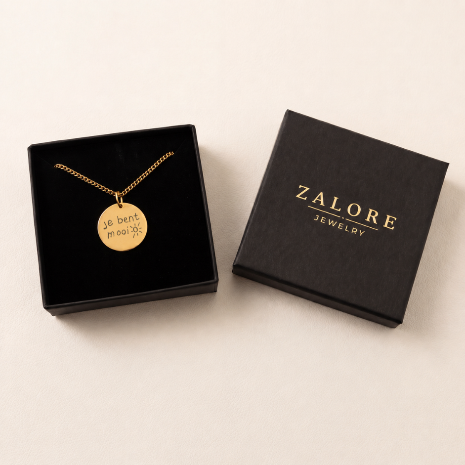 HANDSCHRIFT MUNT KETTING