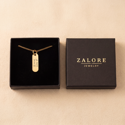 HANDSCHRIFT STAAFJE KETTING