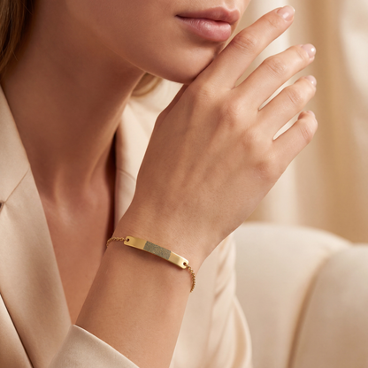 VINGERAFDRUK BALKJE ARMBAND